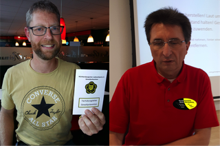 Das Lehrteam Stuttgart gratuliert Ralf Kreitmayr & Peter Beirle