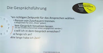 Deeskalationsstrategien für Kursleitende – endlich wieder in Präsenz